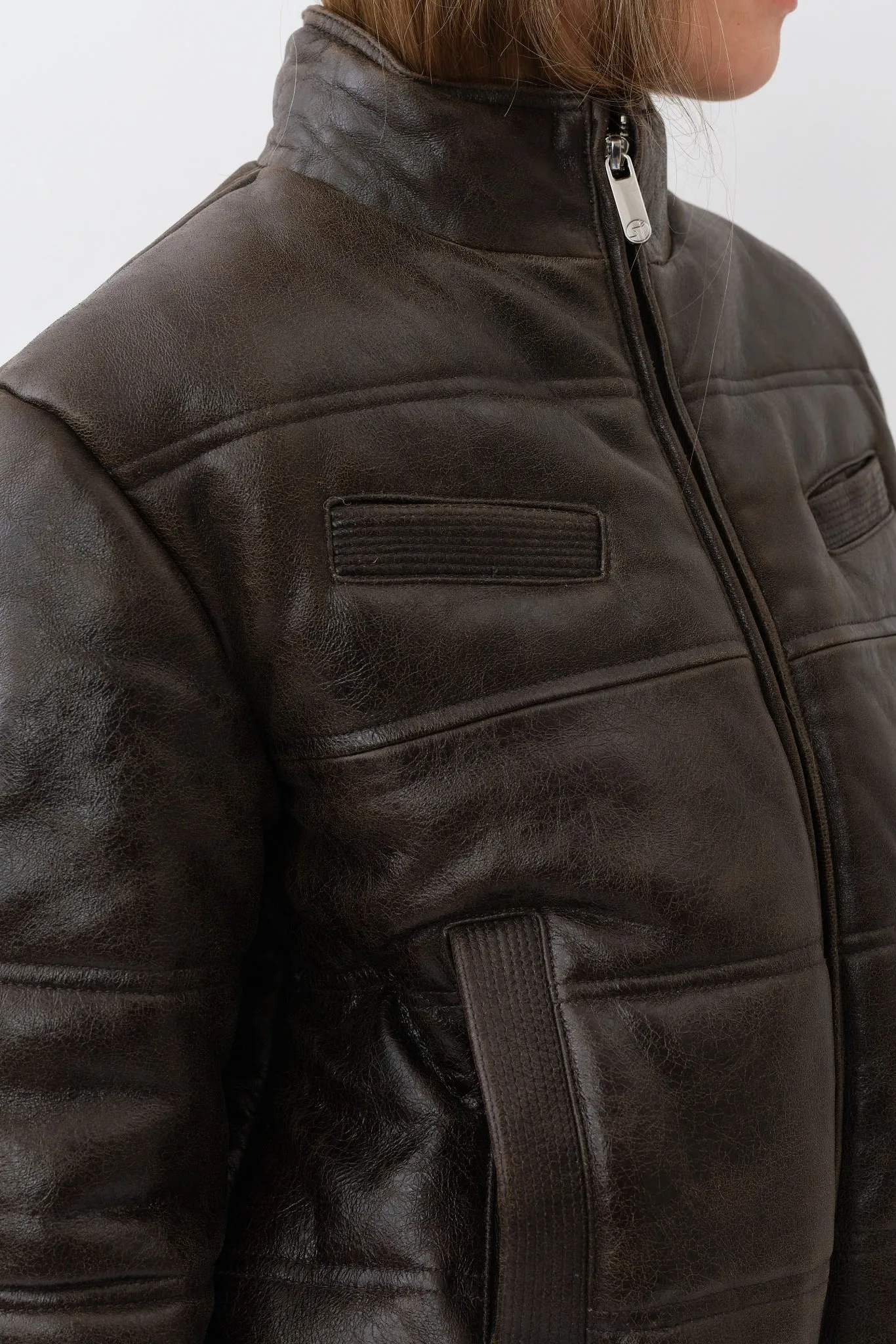 Franklin Jacket — Distressed Brown