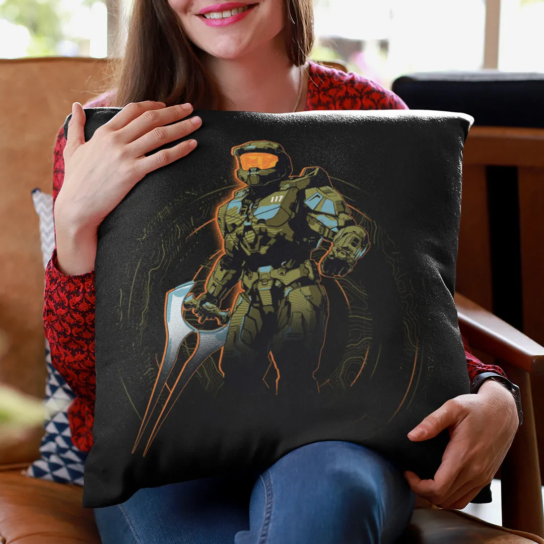 Halo Infinite Epic Master Chief Throw Pillow