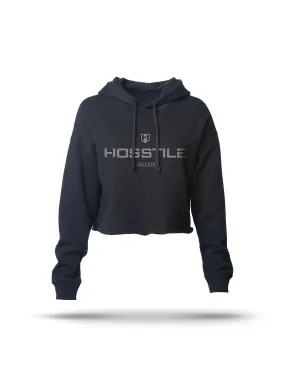 HOSSTILE SIGNATURE CROP HOODIE - FINAL SALE