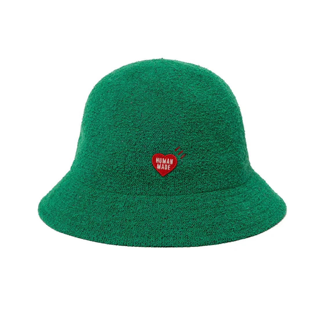 HUMAN MADE PILE BUCKET HAT GREEN