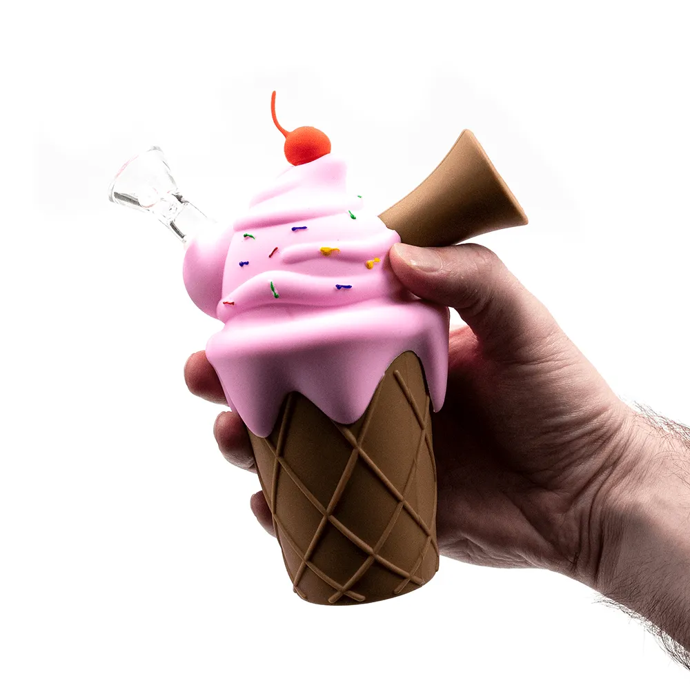 Ice Cream Silicone Bong