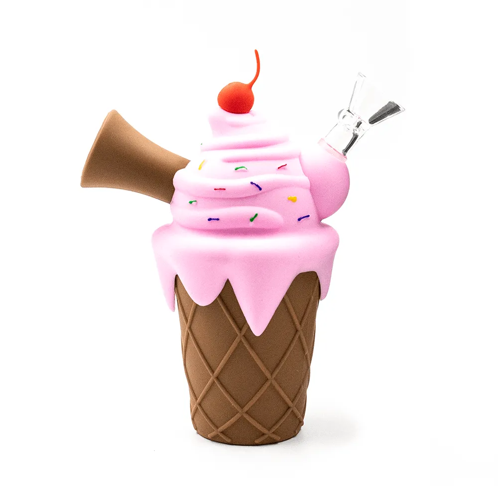 Ice Cream Silicone Bong