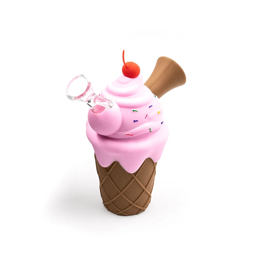 Ice Cream Silicone Bong