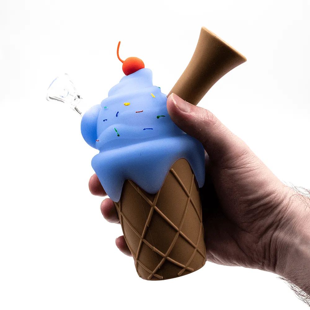 Ice Cream Silicone Bong