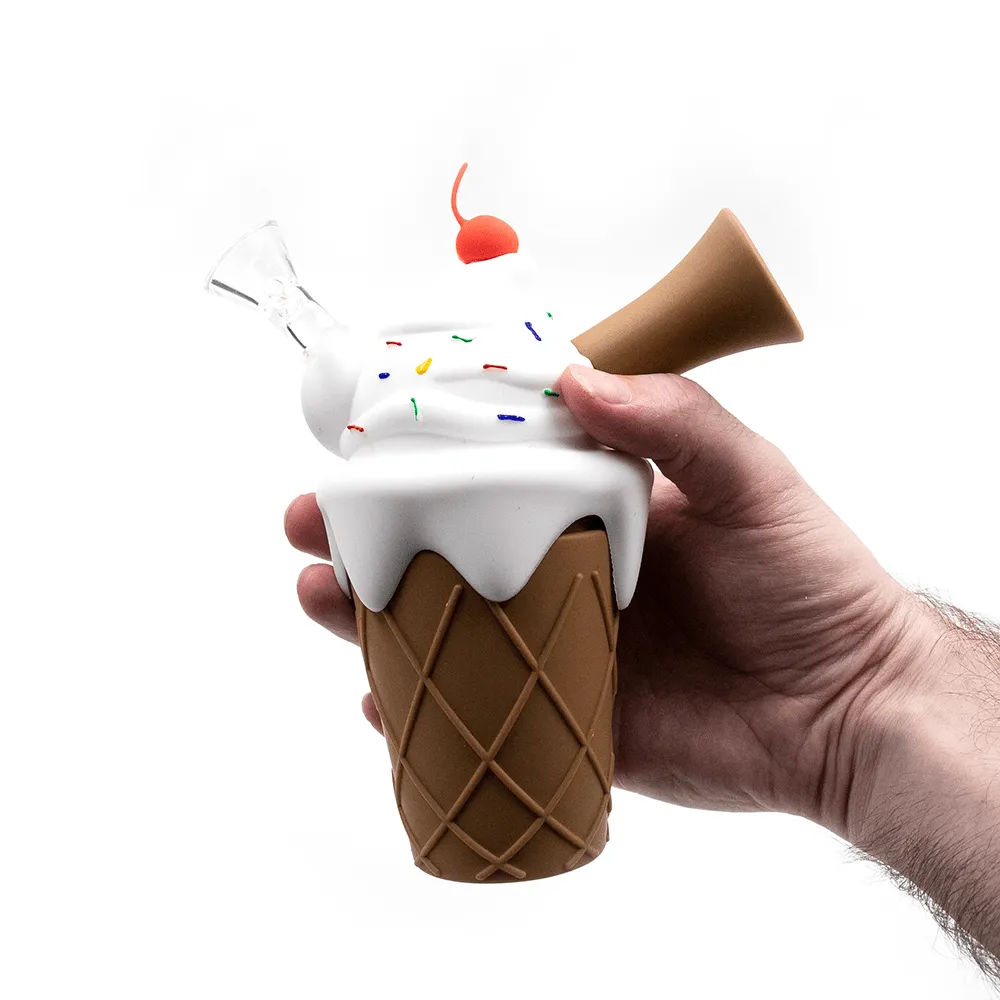 Ice Cream Silicone Bong