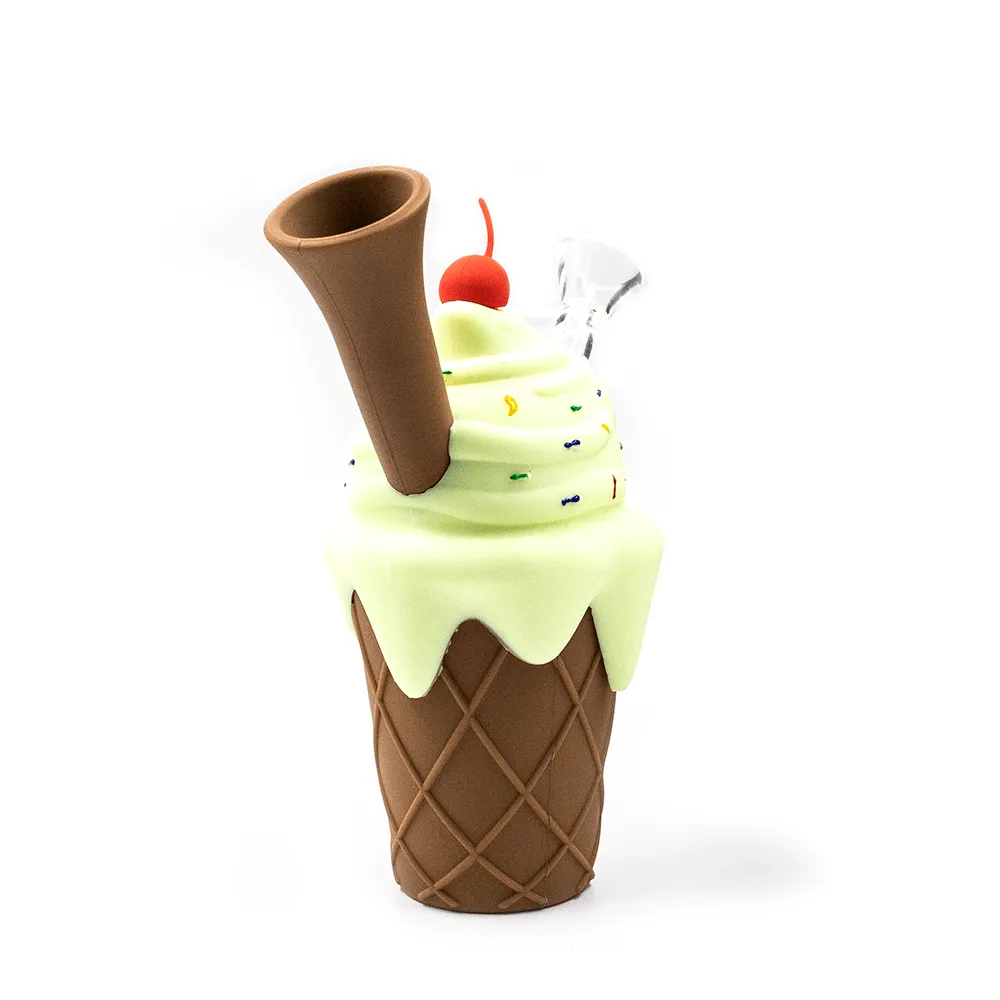 Ice Cream Silicone Bong