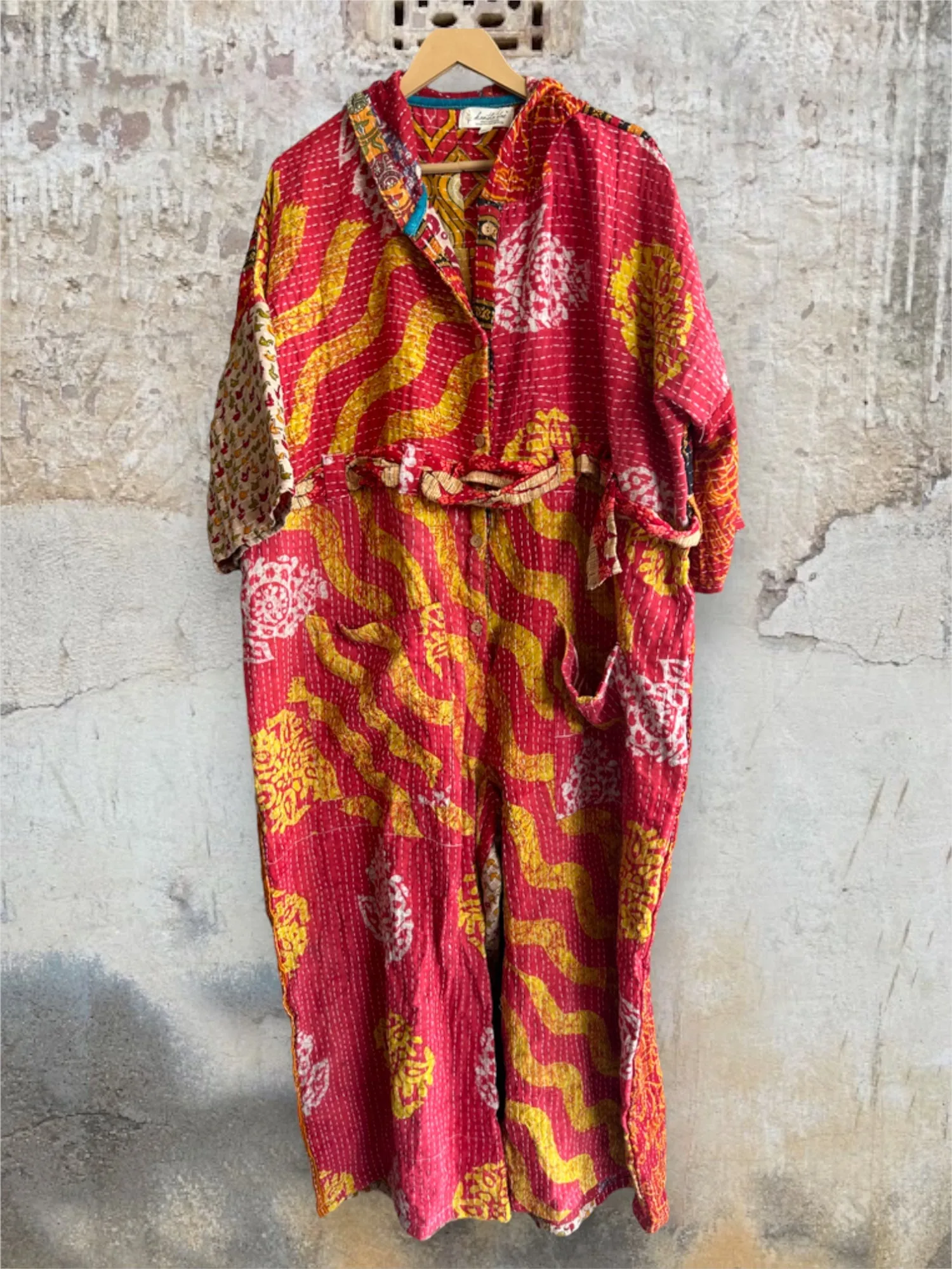 Kantha Zen Hoodie Jumpsuit 0224 270