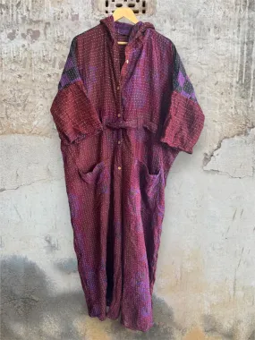 Kantha Zen Hoodie Jumpsuit 0224 278