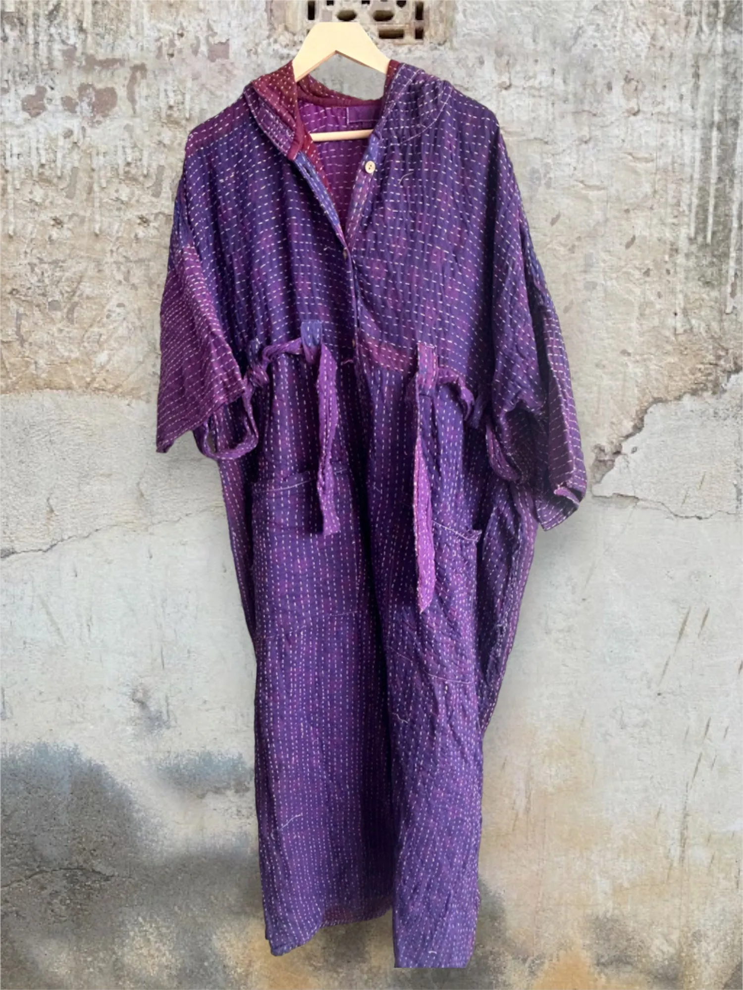 Kantha Zen Hoodie Jumpsuit 0224 322