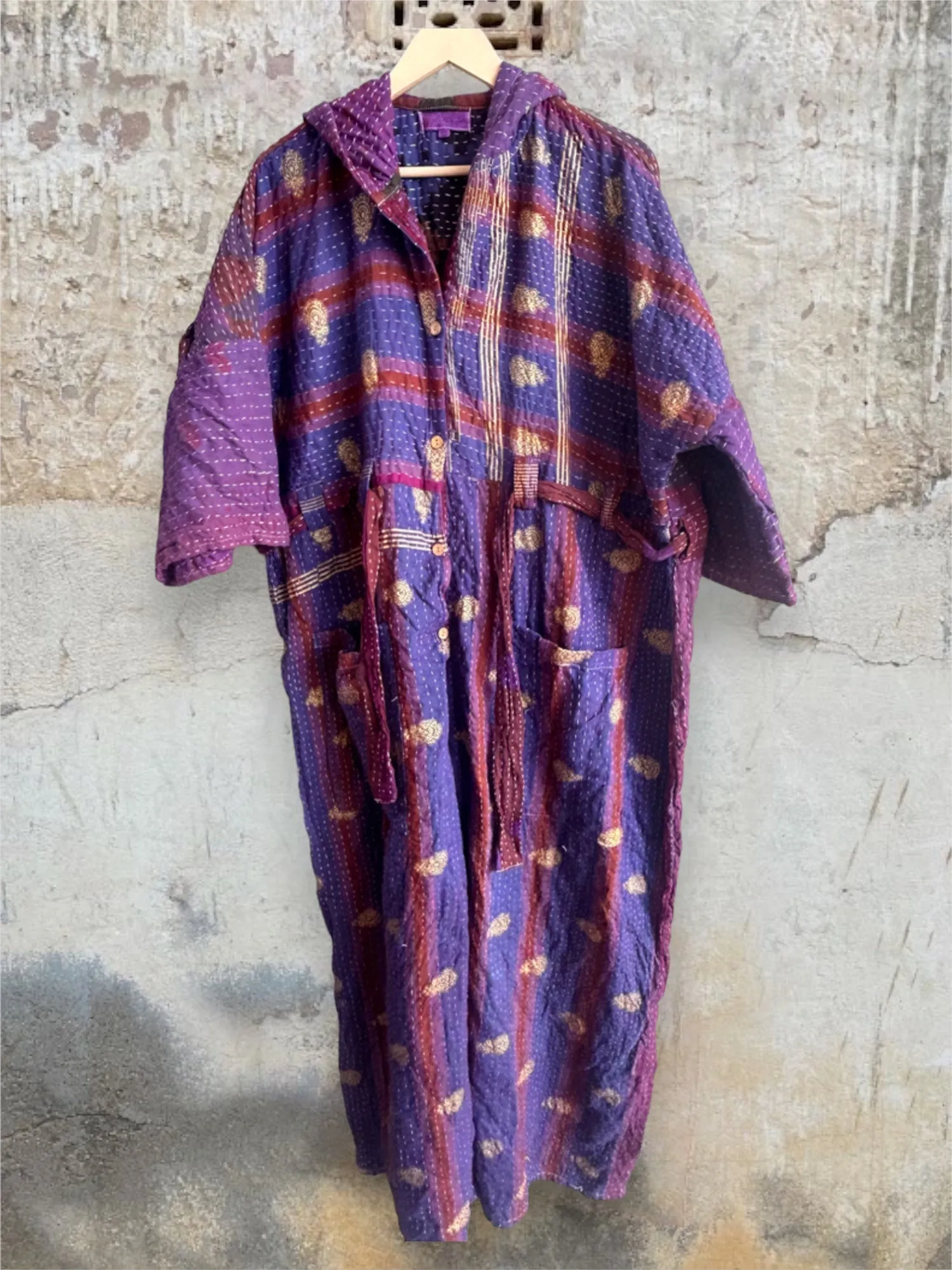 Kantha Zen Hoodie Jumpsuit 0224 375