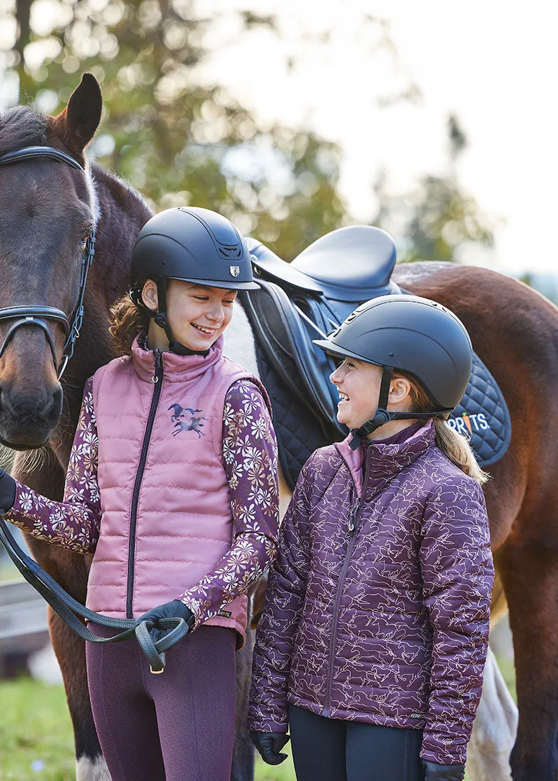 Kids Round Up Reversible Quilted Riding Vest