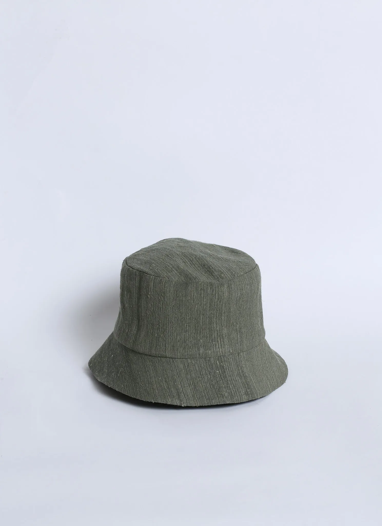 KIDS Unisex Mushroom Bucket Hat - Seaweed Green