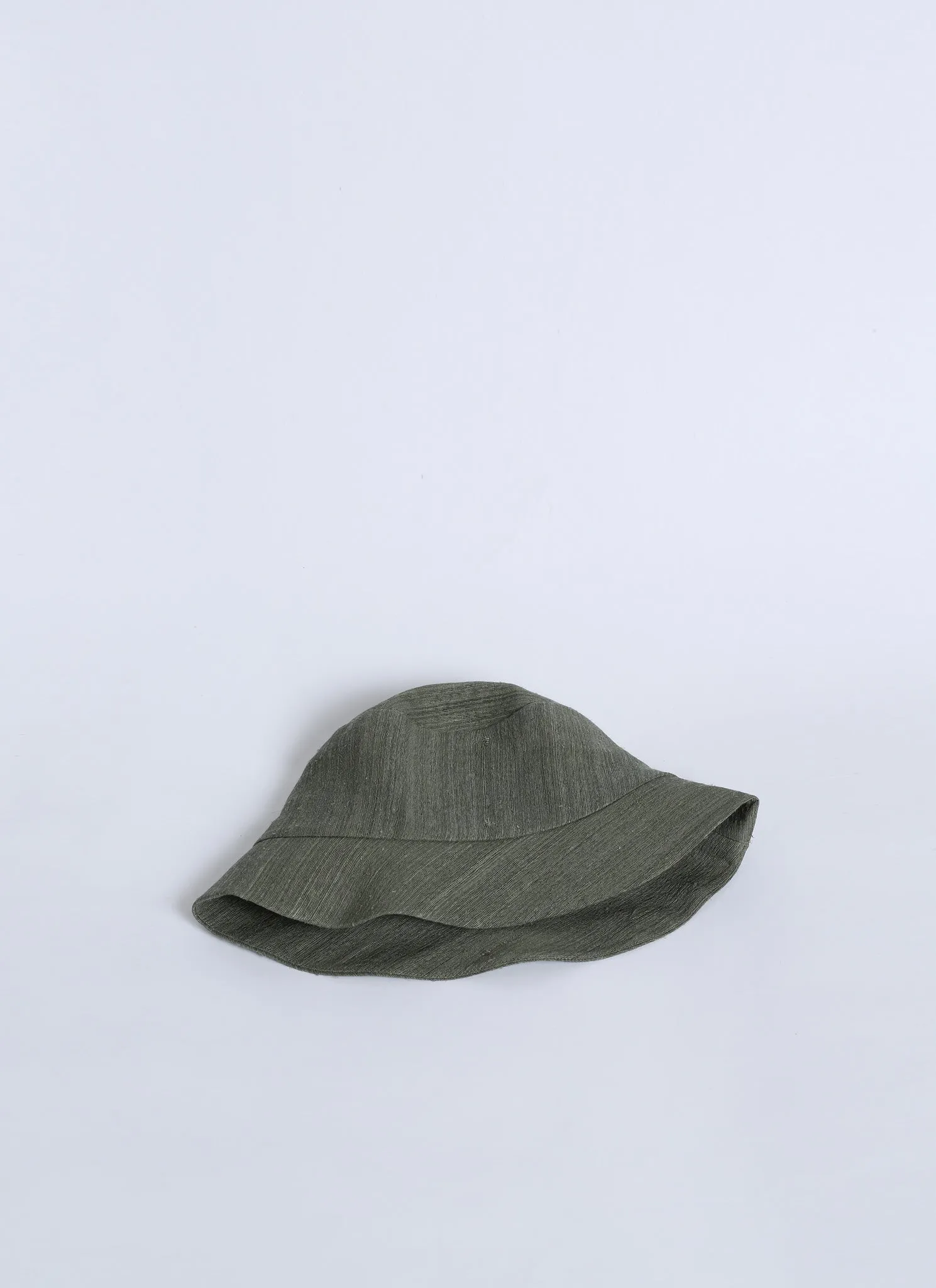 KIDS Unisex Mushroom Bucket Hat - Seaweed Green