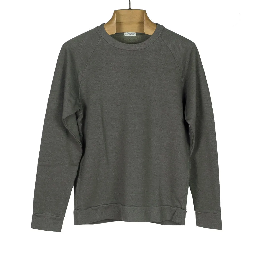 Linen/cotton crewneck sweatshirt, Grey