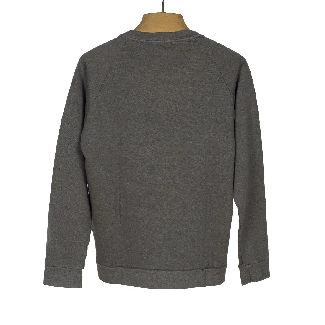 Linen/cotton crewneck sweatshirt, Grey