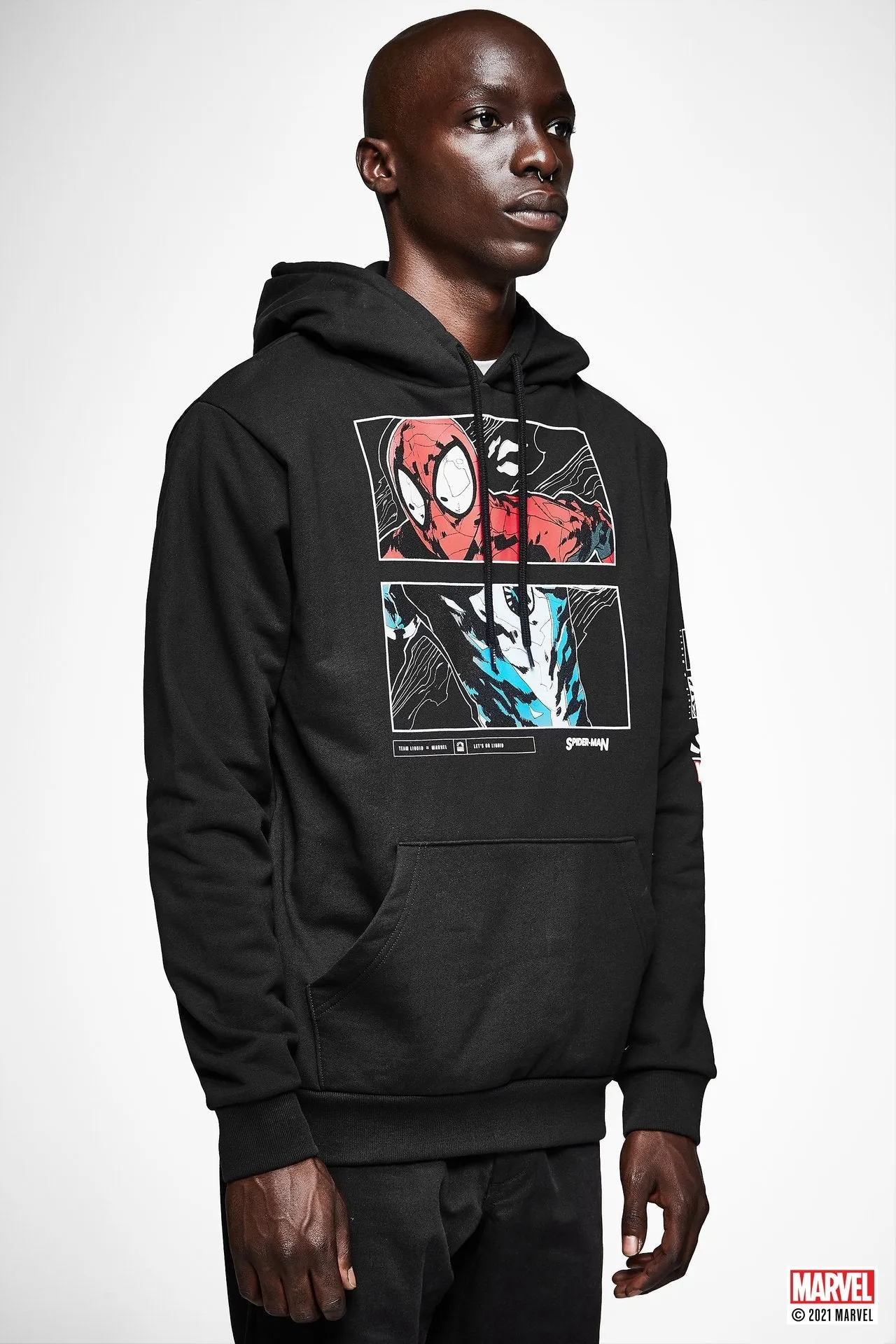 LIQUID x MARVEL SPIDER-MAN ARTWORK HOODIE