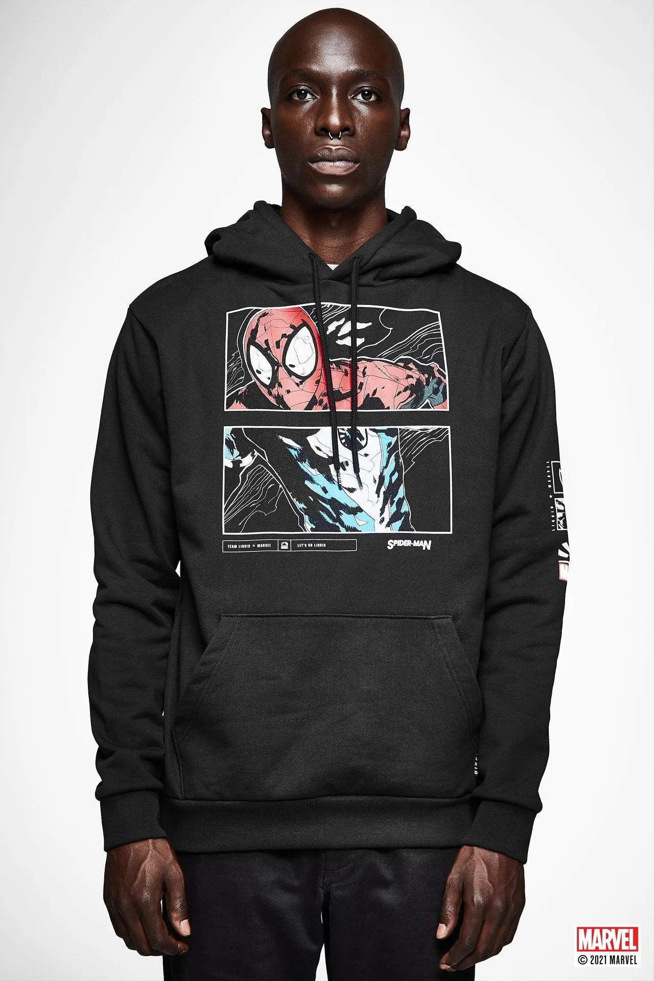 LIQUID x MARVEL SPIDER-MAN ARTWORK HOODIE