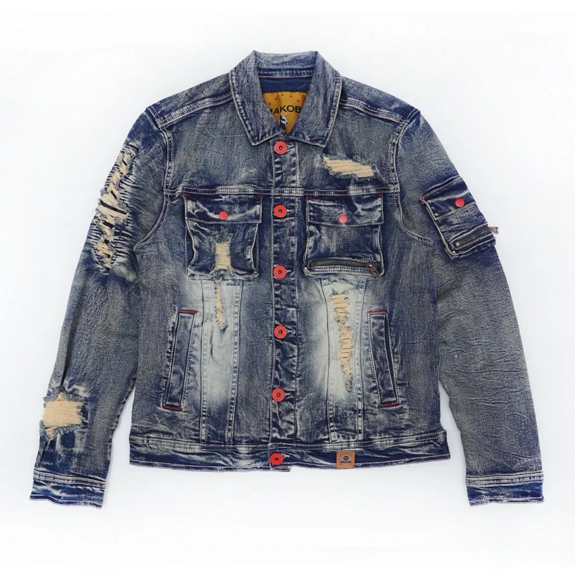 M1080 "Fall Back" Denim Jacket - Dirt Wash