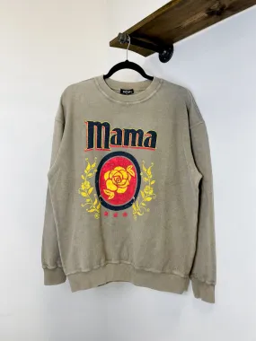 Mama Cord Crew Neck