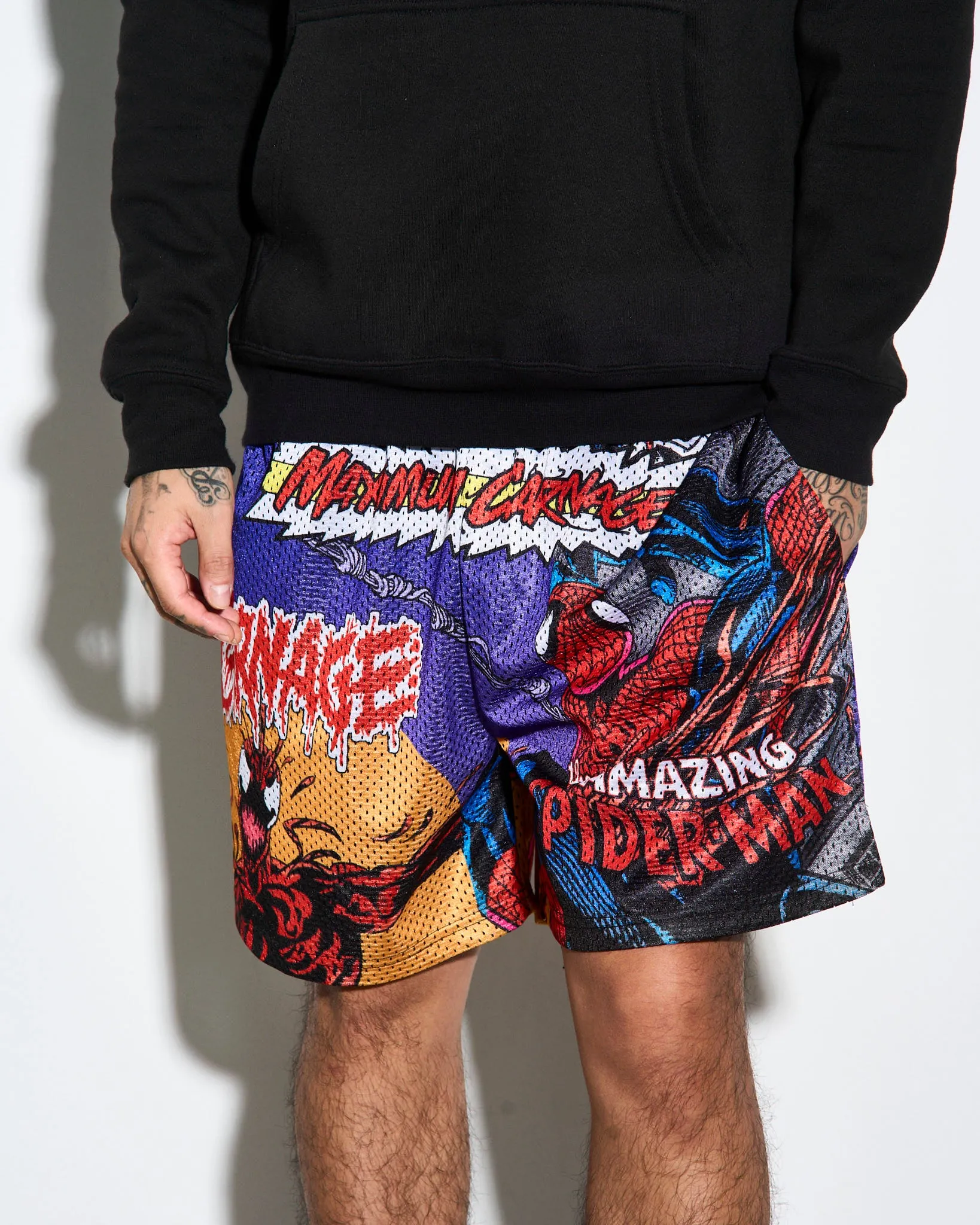 Maximum Carnage Retro Shorts