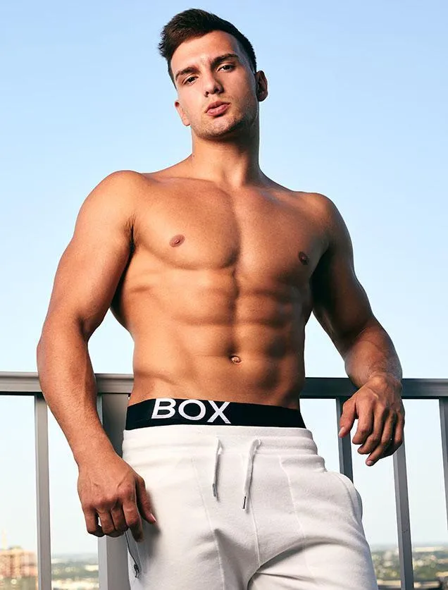 Mens Black Boxers