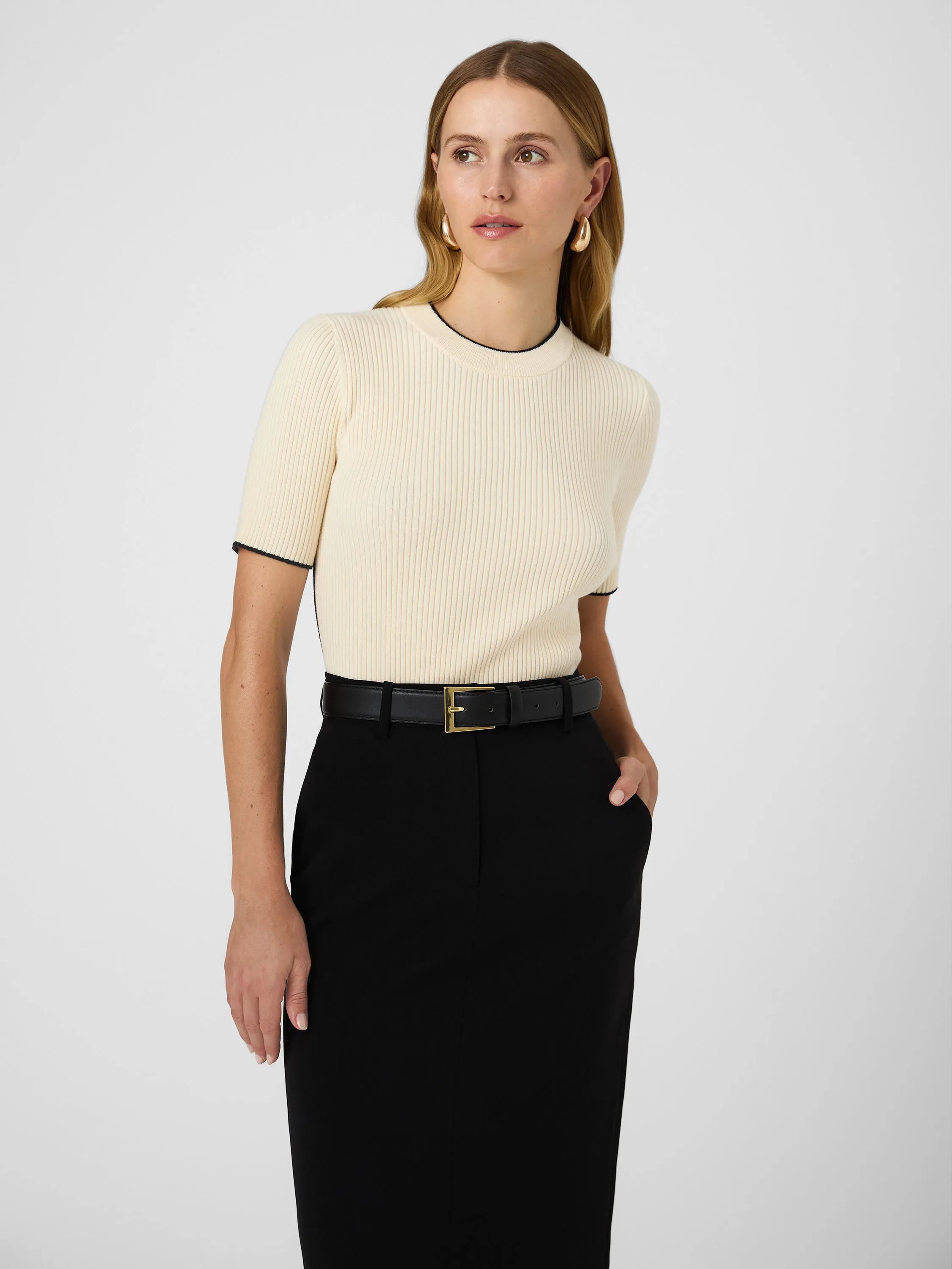 Mozza Short Sleeve Sweater