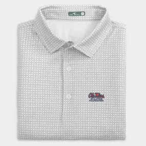 Ole Miss Athletics Foundation Tile Printed Performance Polo