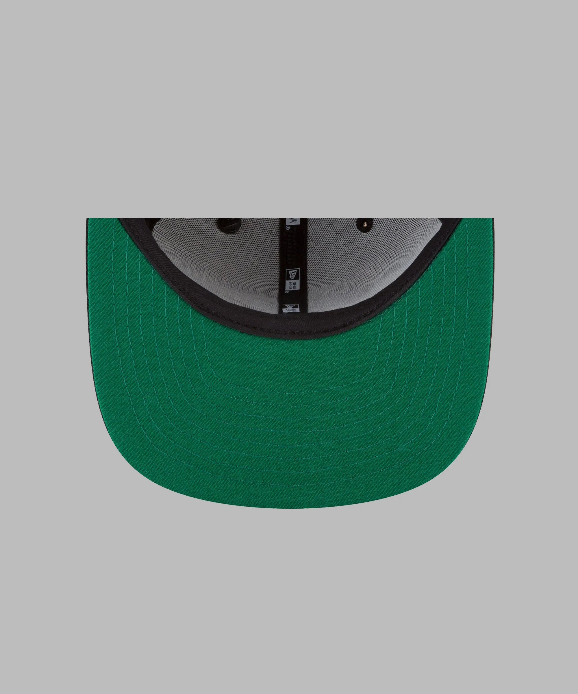 Paper Plane - The Original Crown Old School Snapback Hat with Green Undervisor