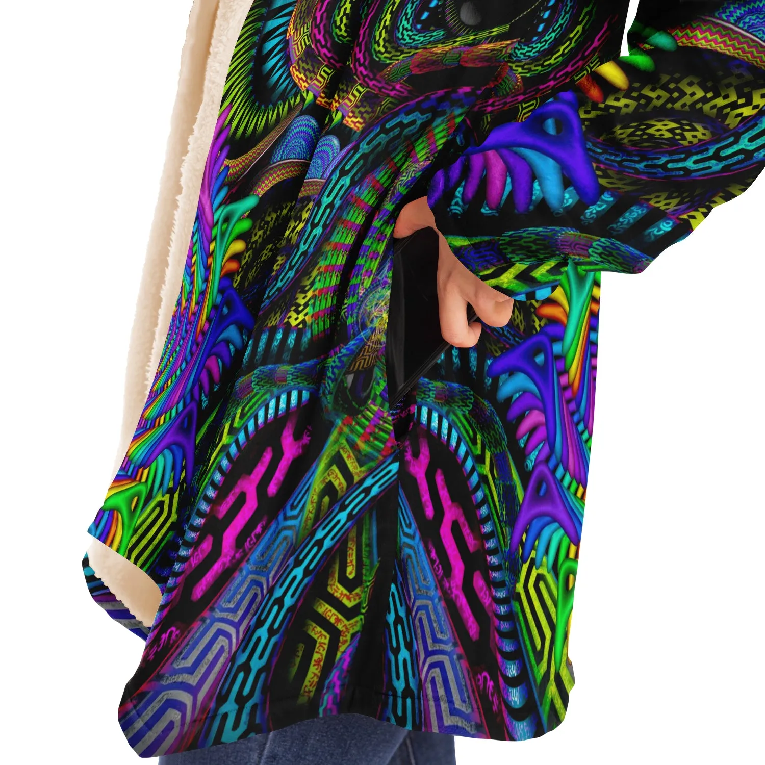 Primordial Micro Fleece Cloak