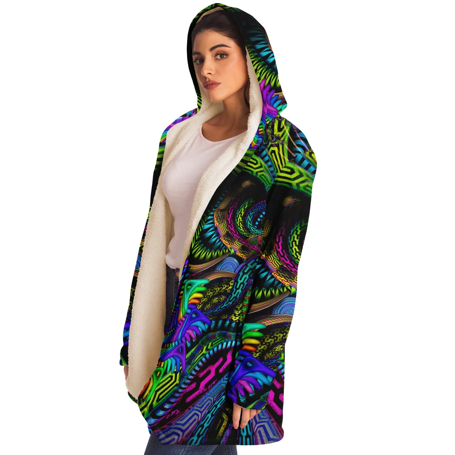 Primordial Micro Fleece Cloak