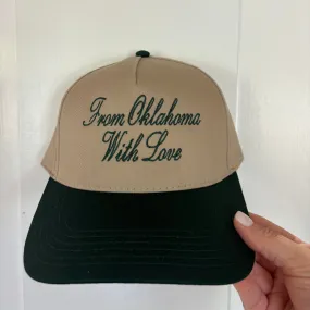 "From Oklahoma with Love" Vintage Hat