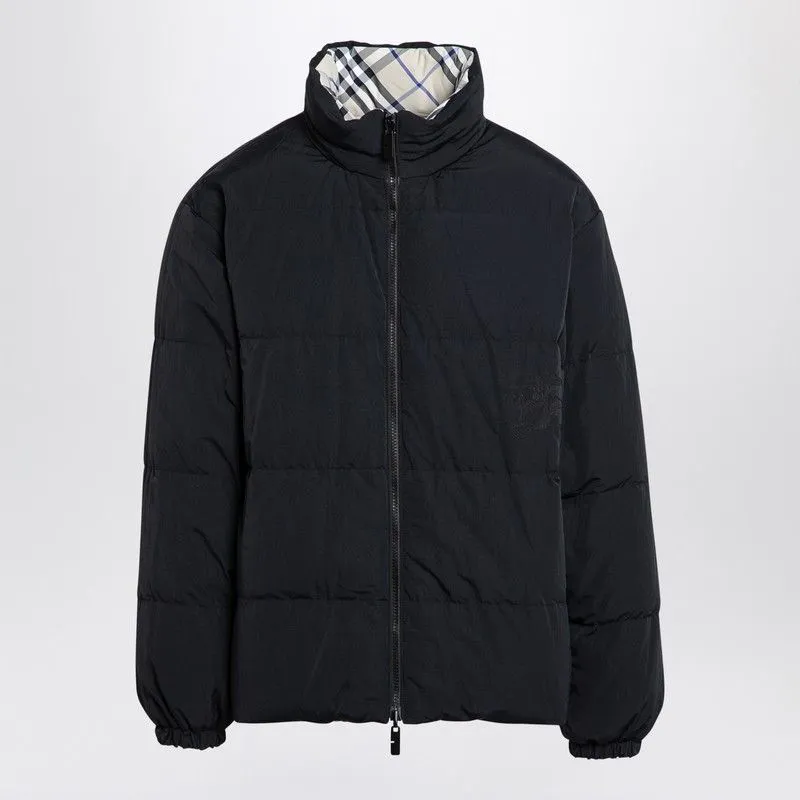 REVERSIBLE DOWN JACKET WITH CHECK PATTERN