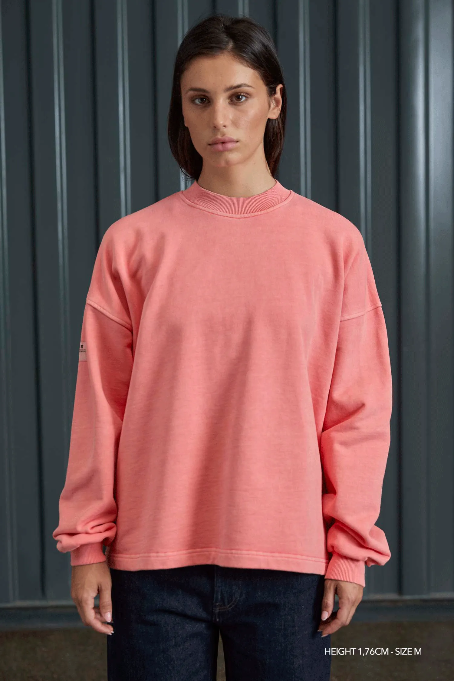 SALMON "VANGUARD" CREWNECK