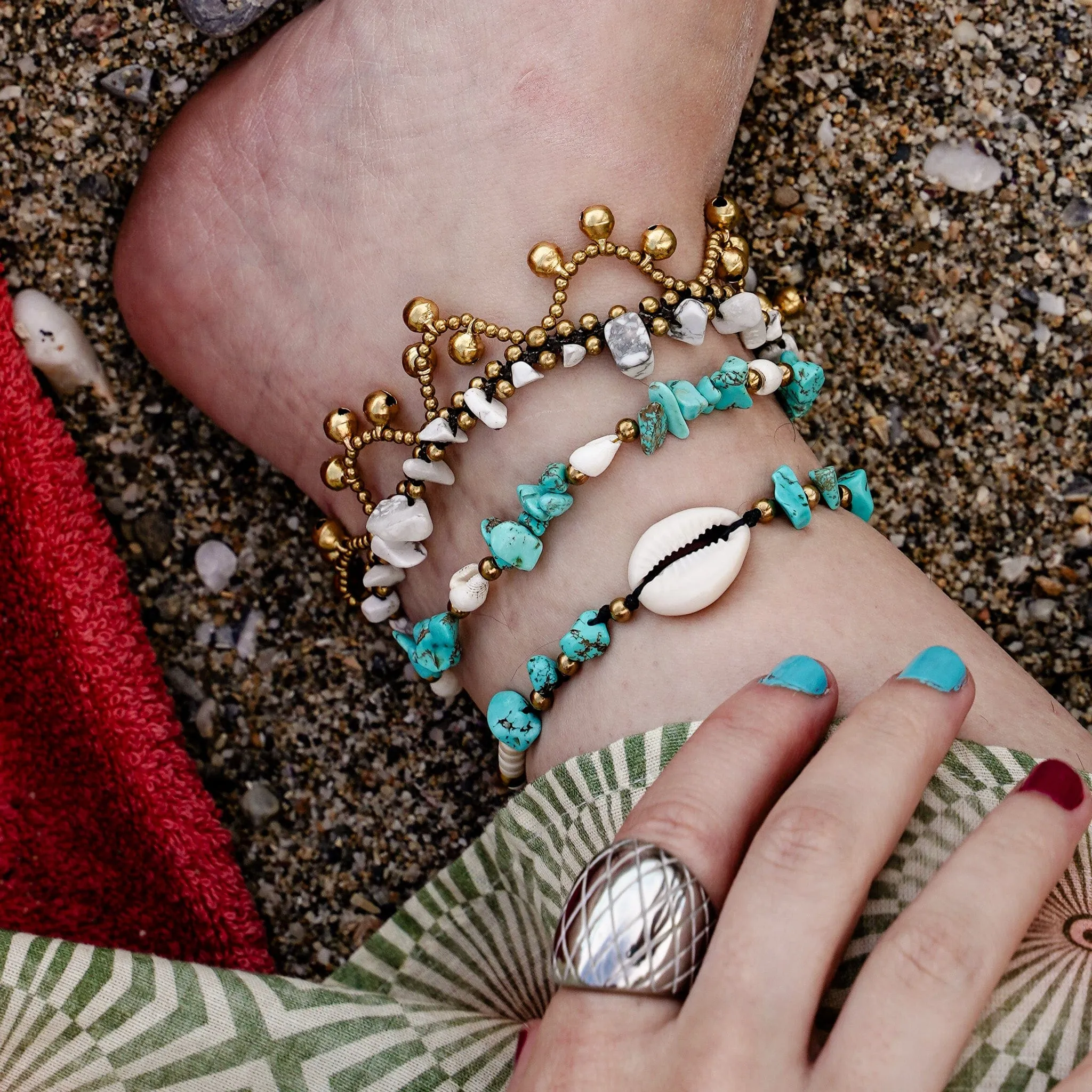 Seashore Sparkle Anklet