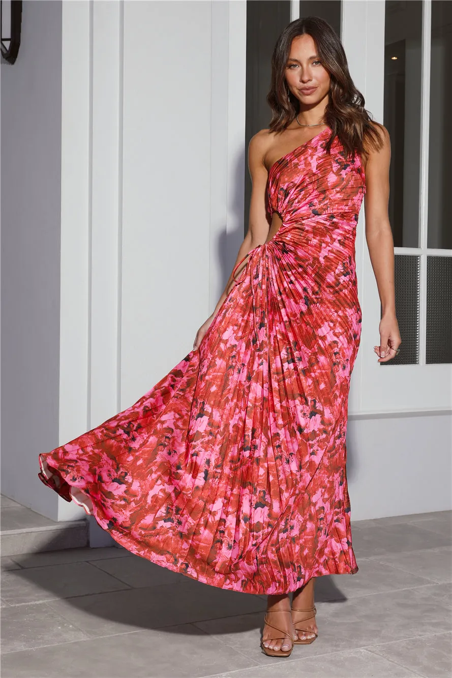 Season Of Style Maxi Dress Pink