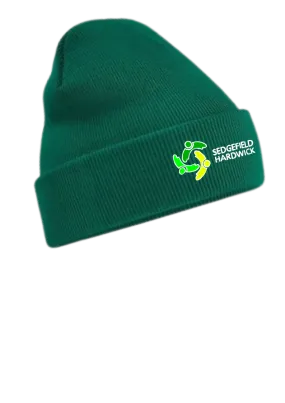 Sedgefield Hardwick Primary School Bottle Green Knitted Hat