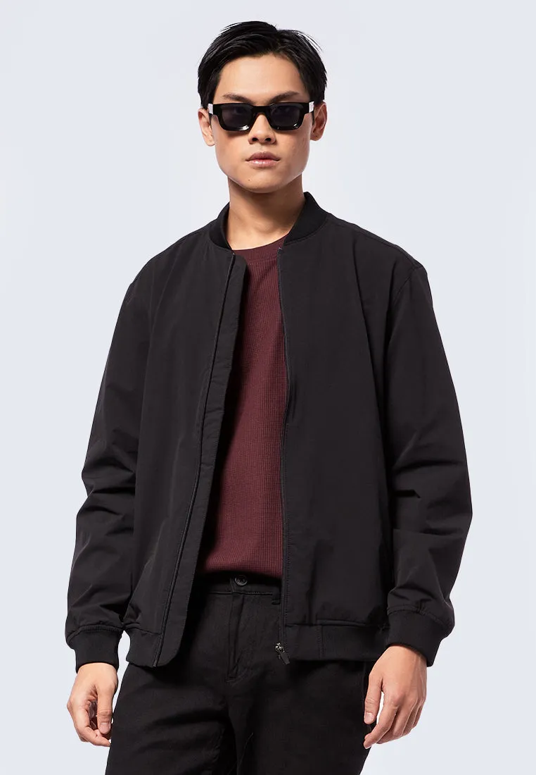 Slim Fit Bomber Jacket