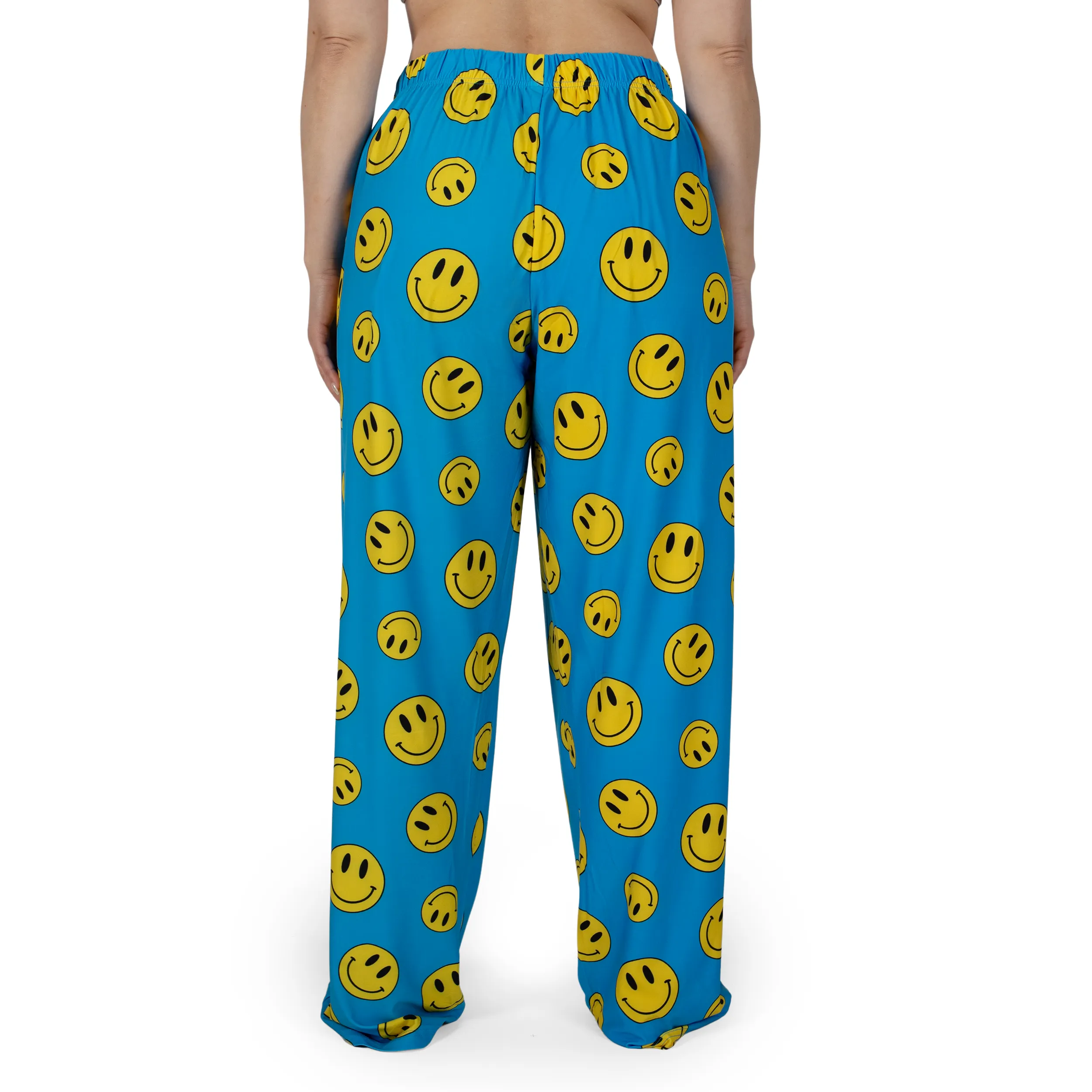 Smiley Face Pattern Lounge Pants