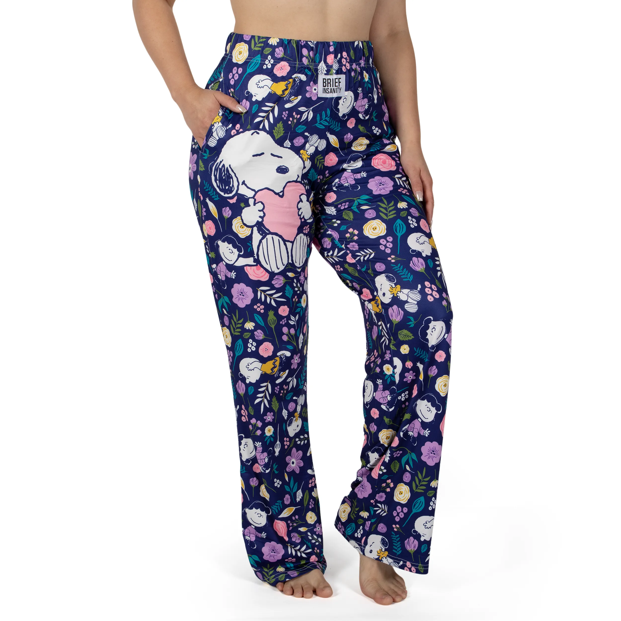 Snoopy Floral Lounge Pants