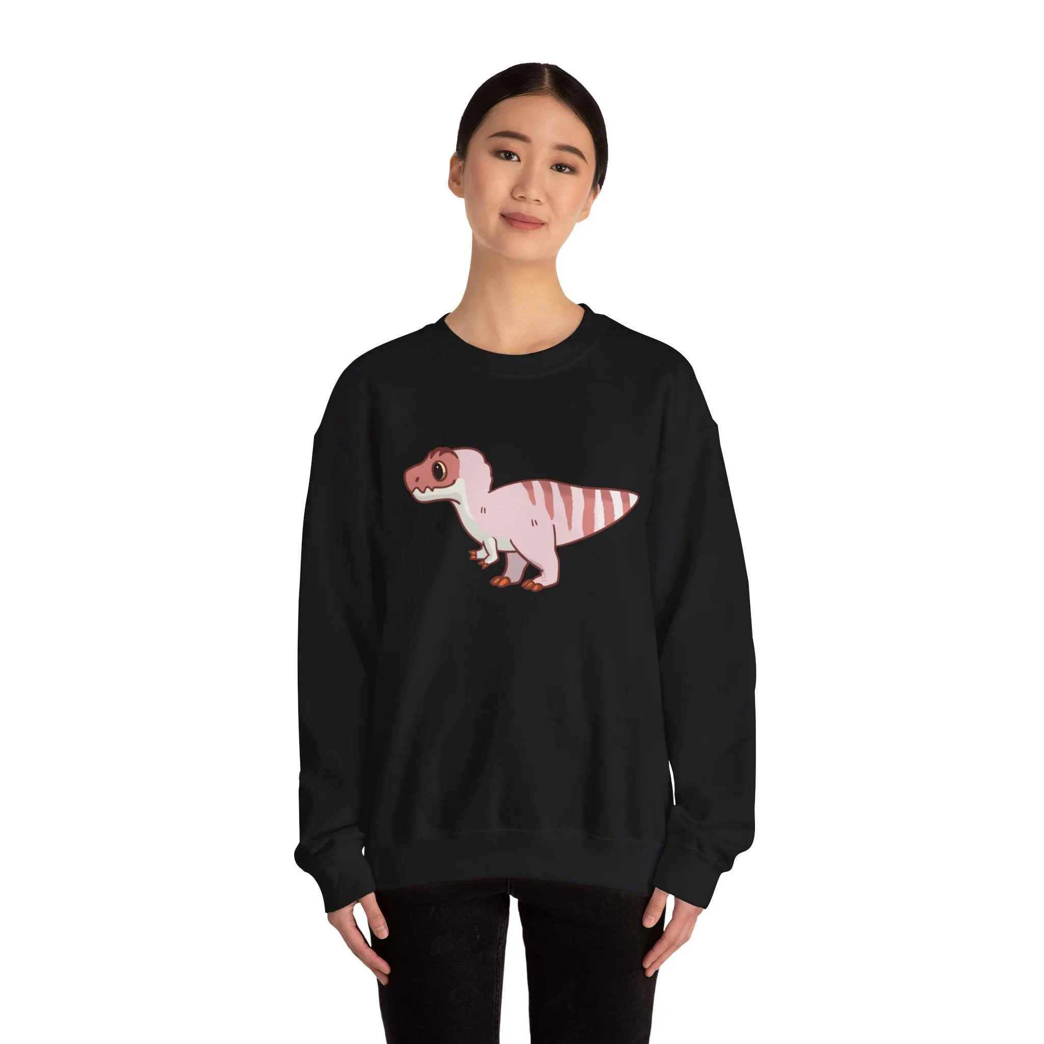 Strawberry Tyrannosaurus Rex - Unisex Heavy Blend™ Crewneck Sweatshirt