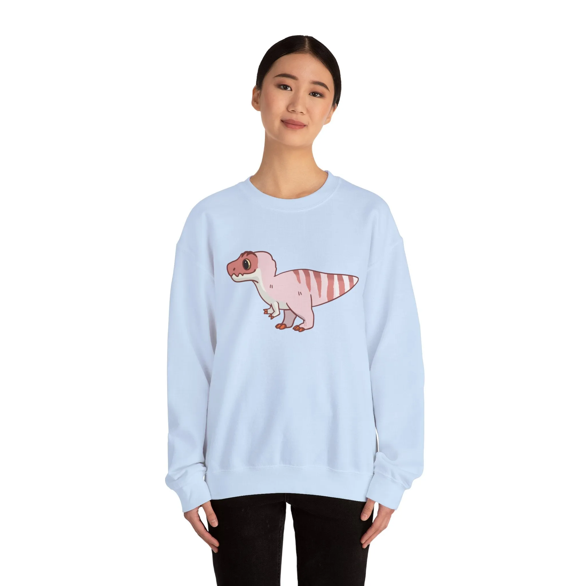 Strawberry Tyrannosaurus Rex - Unisex Heavy Blend™ Crewneck Sweatshirt