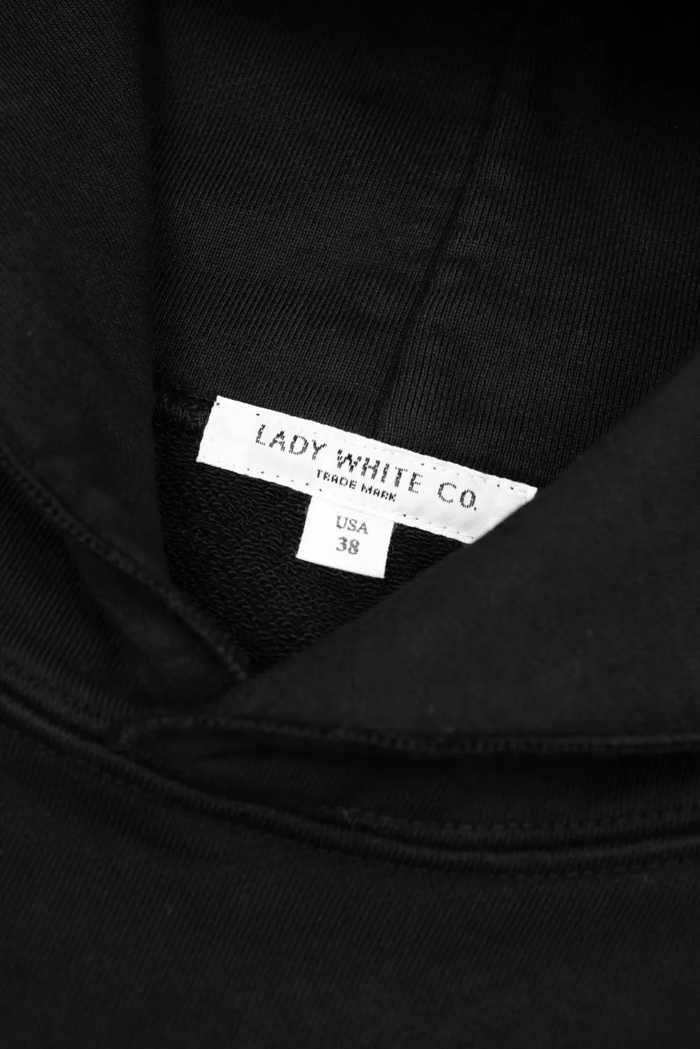 SUPER WEIGHTED HOODIE - BLACK