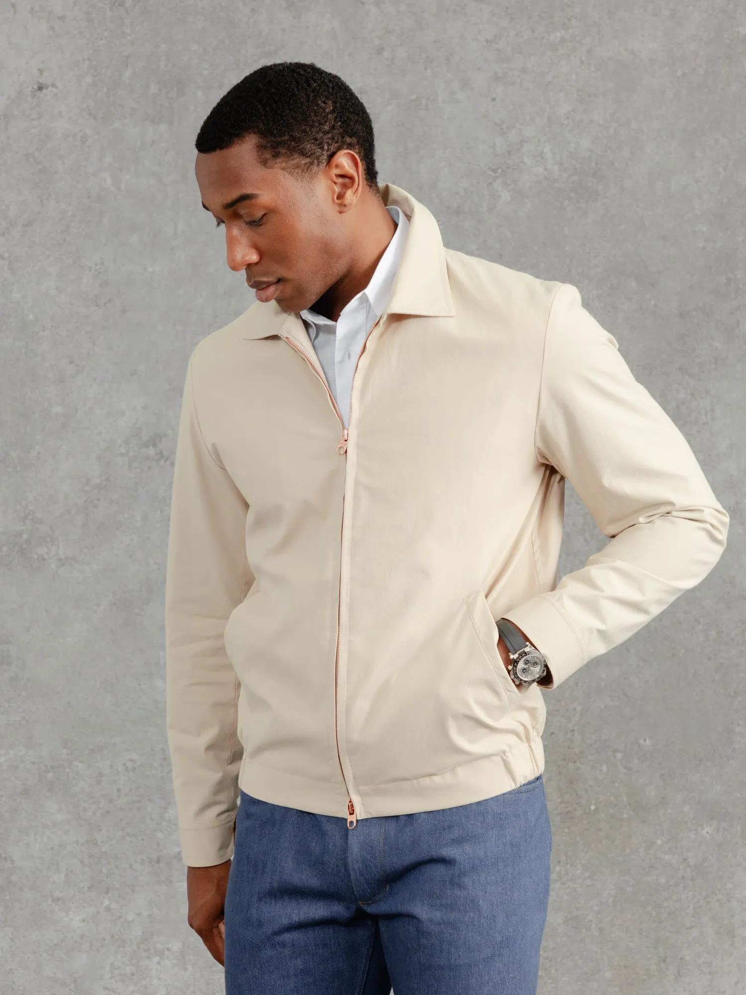 The Drizzler Silk Bomber - Alabastar