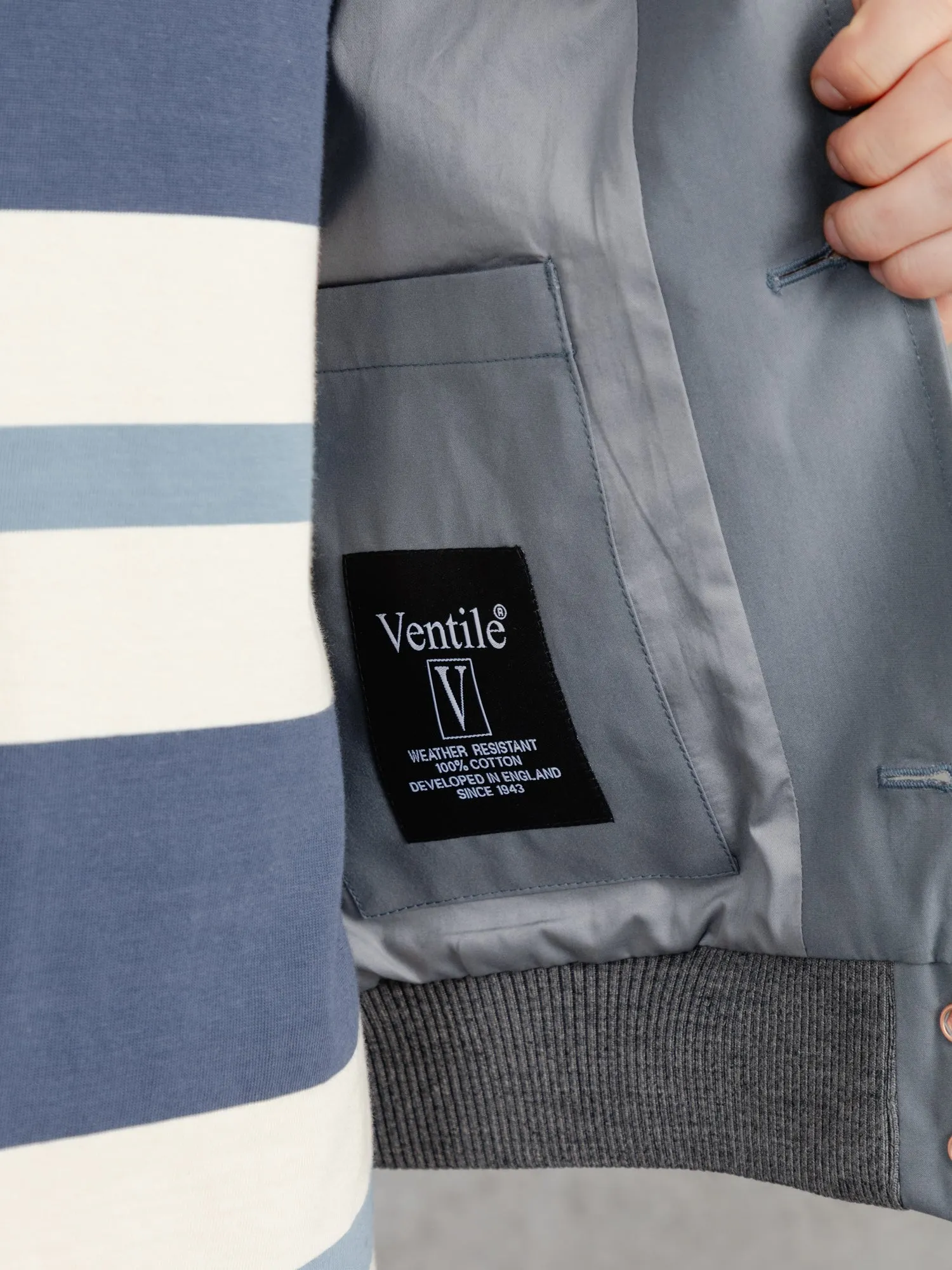 The Ventile Bomber  - Slate