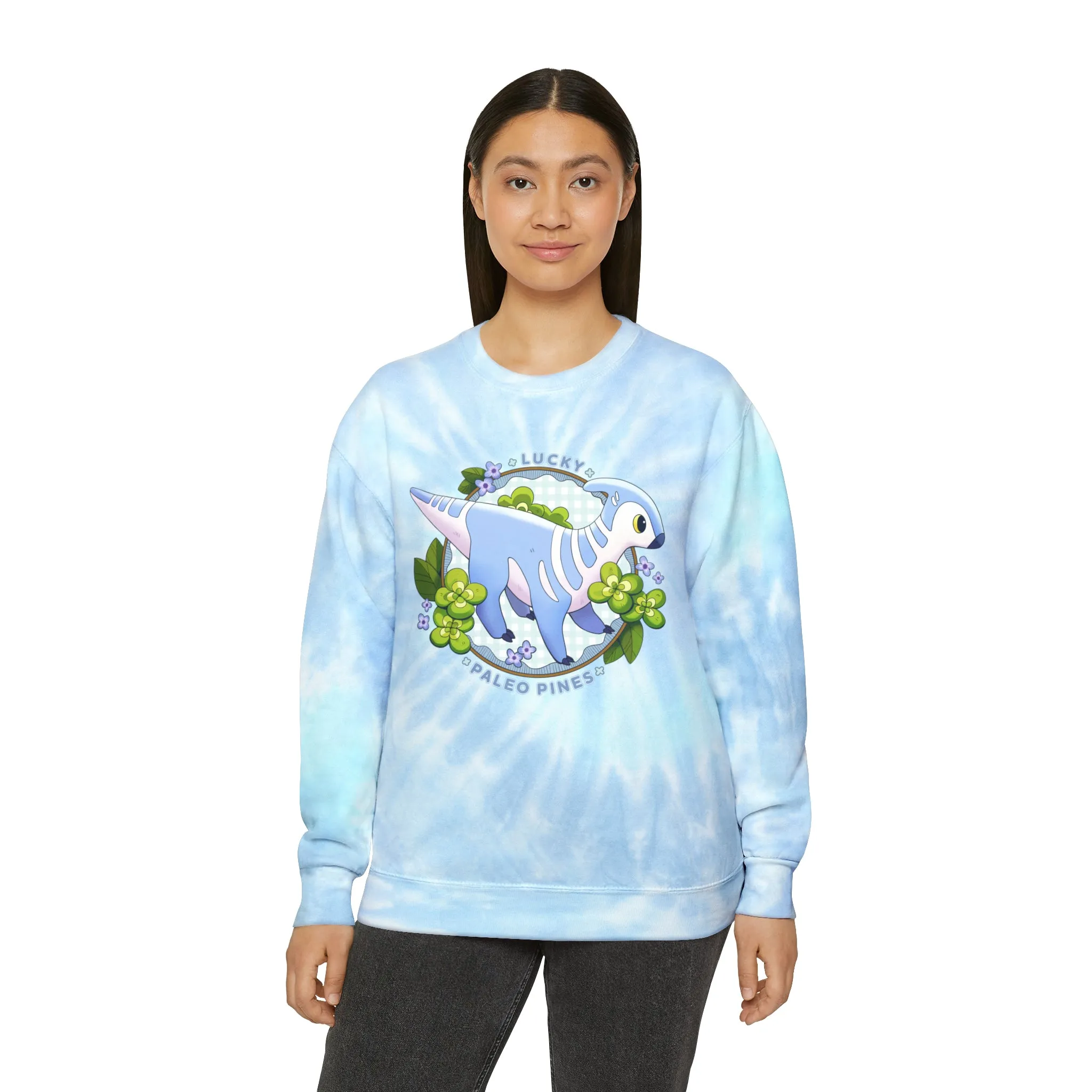 Triassea Lucky  - Unisex Tie-Dye Sweatshirt