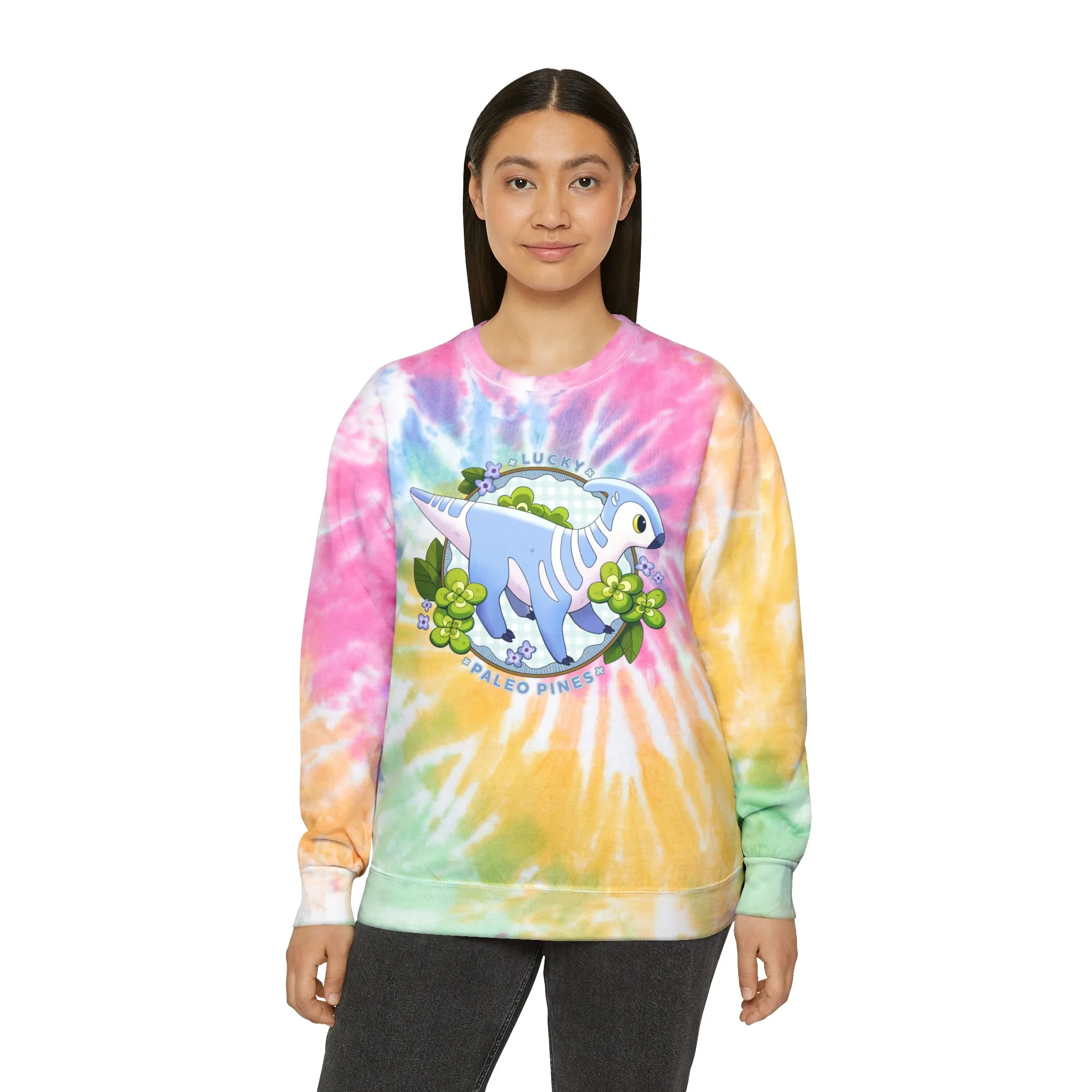 Triassea Lucky  - Unisex Tie-Dye Sweatshirt