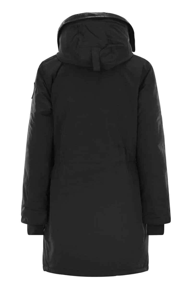 TRILLIUM - PARKA WITH BLACK LOGO