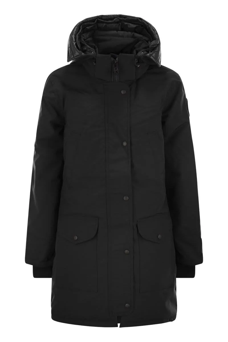 TRILLIUM - PARKA WITH BLACK LOGO