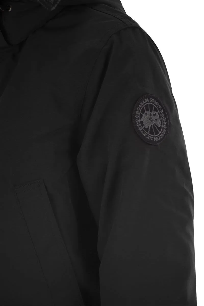 TRILLIUM - PARKA WITH BLACK LOGO