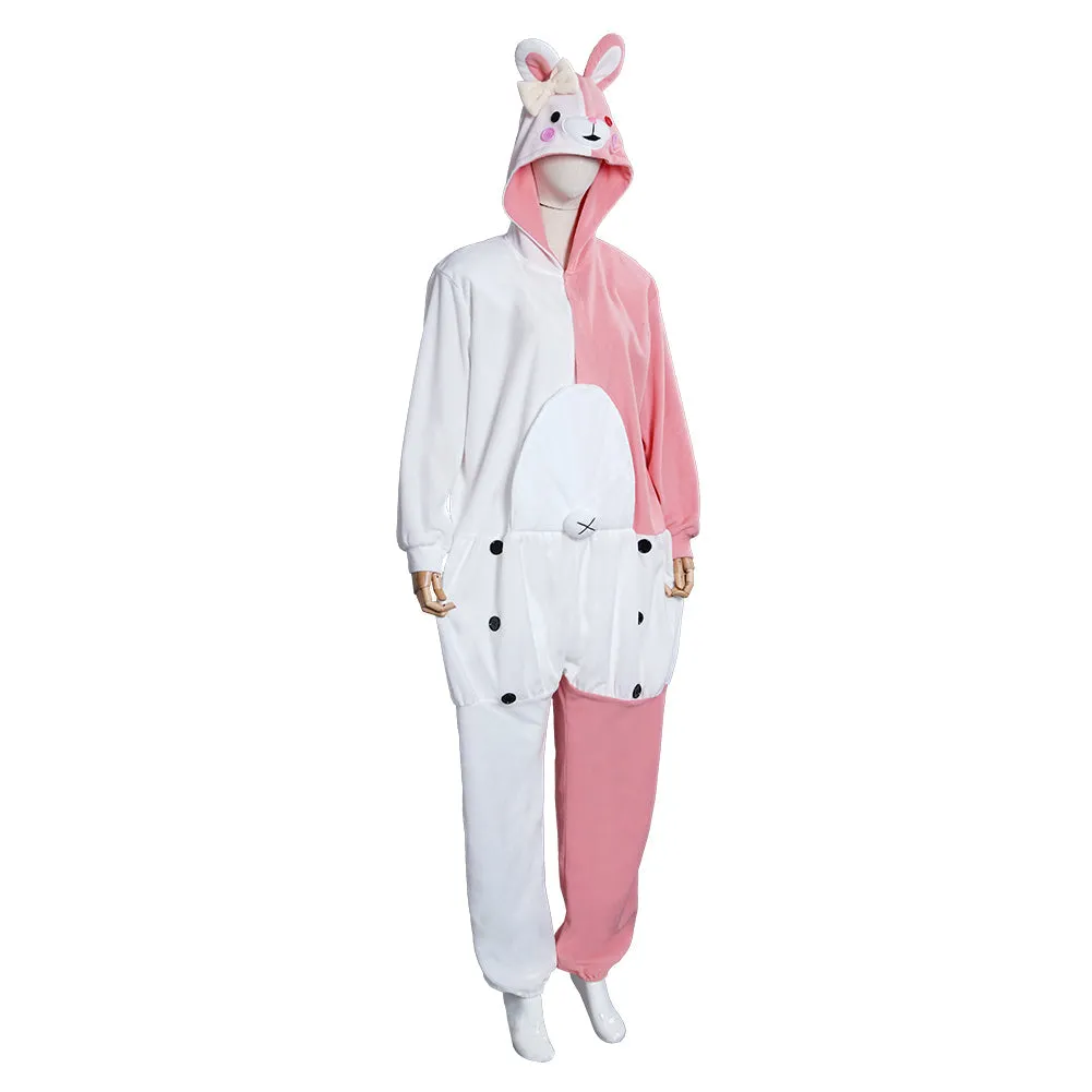 VeeGet VeeGet Anime Danganronpa Dangan Ronpa Monokuma and Monomi Sleepwear Halloween Carnival Cosplay Costume